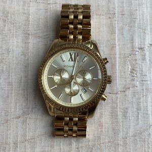 Gold michael kors watch